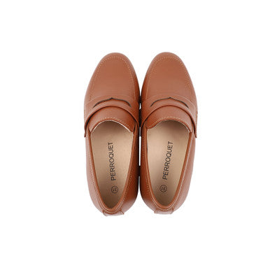 Hard Penny Loafer - Luggage