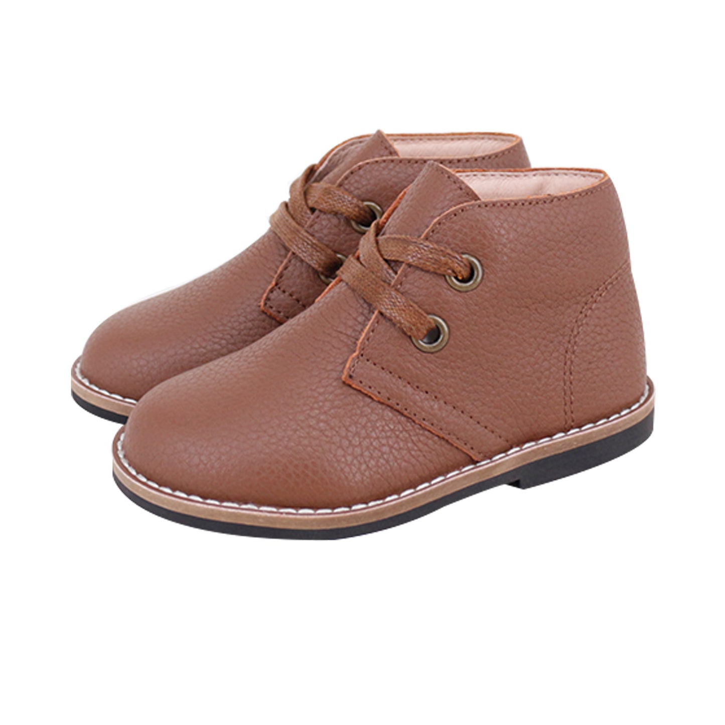 Rugged Baby Lace Shoe Leather