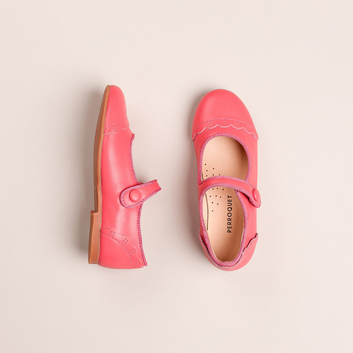 SCALLOP CAPTOE MARY JANE