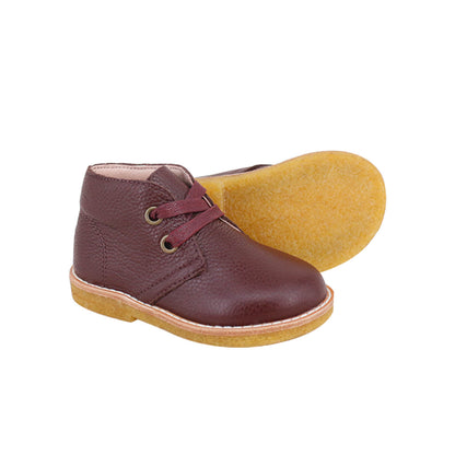 Rugged Baby Lace Shoe Leather