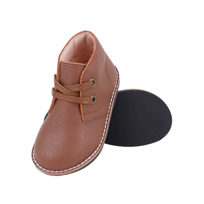 Rugged Baby Lace Shoe Leather