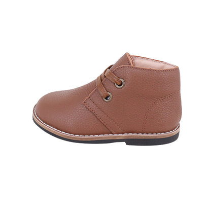 Rugged Baby Lace Shoe Leather