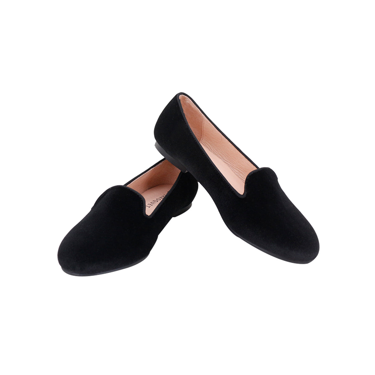 Smoksa - Brown Croc Leather Smoking Loafer for Teen/Women by Pretty Ballerinas