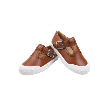 T Strap Sneaker - Luggage