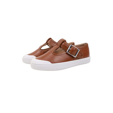 T Strap Sneaker - Luggage