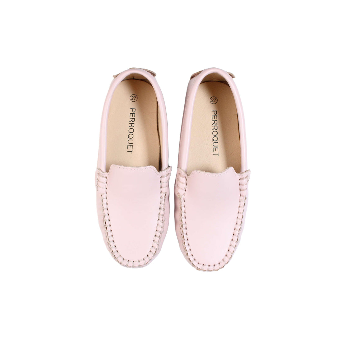 Perroquet Shoes T-Strap Loafers - Pink