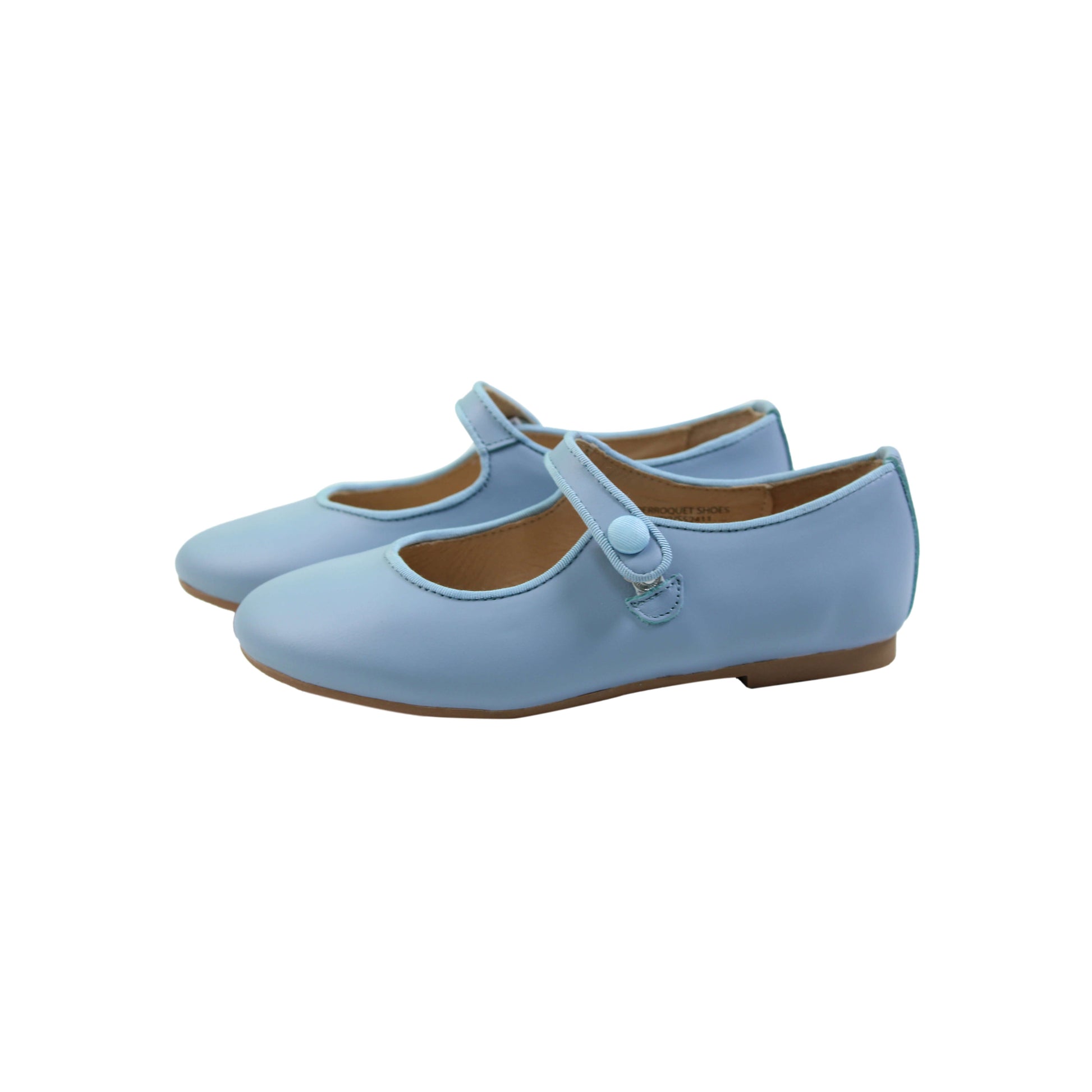 Round Front Mary Jane | Powder Blue Perroquet Outlet Round Front Mary Jane | Powder Blue Perroquet Outlet