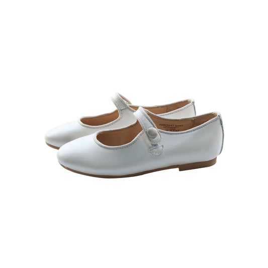 Round Front Mary Jane | Pearl Ivory